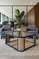 Cabana Natural Cane Coffee Table