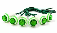 Green LED Panel Indicator | 220-240V AC | Panel Mount