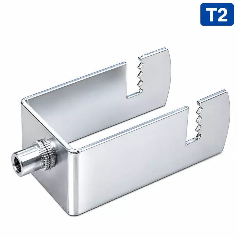 T2 Gapless Solar Mounting Bracket | For 60×40mm (2" × 1.5") Square Pipe