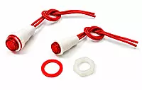 Red LED Panel Indicator | 220-240V AC | Panel Mount