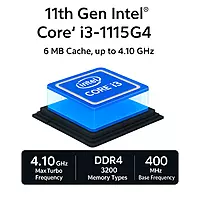 Intel i3-1115G4 Mini PC – 11th Gen Dual Core Processor, Dual 4K Display, HDMI, USB 3.2 & Wi-Fi 5 | SmartDeskPC