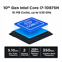 Intel i7-10875H Mini PC – 10th Gen 8-Core Processor, Dual 4K Display, HDMI, USB 3.2 & Wi-Fi 5 | SmartDeskPC