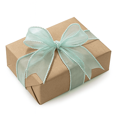 Sheer Ribbon with Pearl Edges