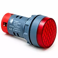 22.5mm Red Led Indicators (AC/DC 36-240v)