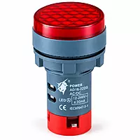 22.5mm Red Led Indicators (AC/DC 36-240v)