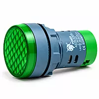 22.5mm Green Led Indicators (AC/DC 36-240v)