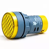 22.5mm Yellow Led Indicators (AC/DC 36-240v)