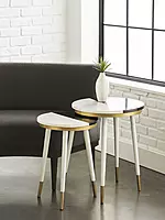 Taj Marble Side Table