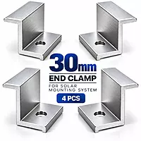 30mm End Clamp and Mid Clamp for Solar Panel Mounting