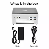 Intel i7-8850H Mini PC – 8th Gen 6-Core Processor, Dual 4K Display, HDMI, USB 3.2 & Wi-Fi | SmartDeskPC