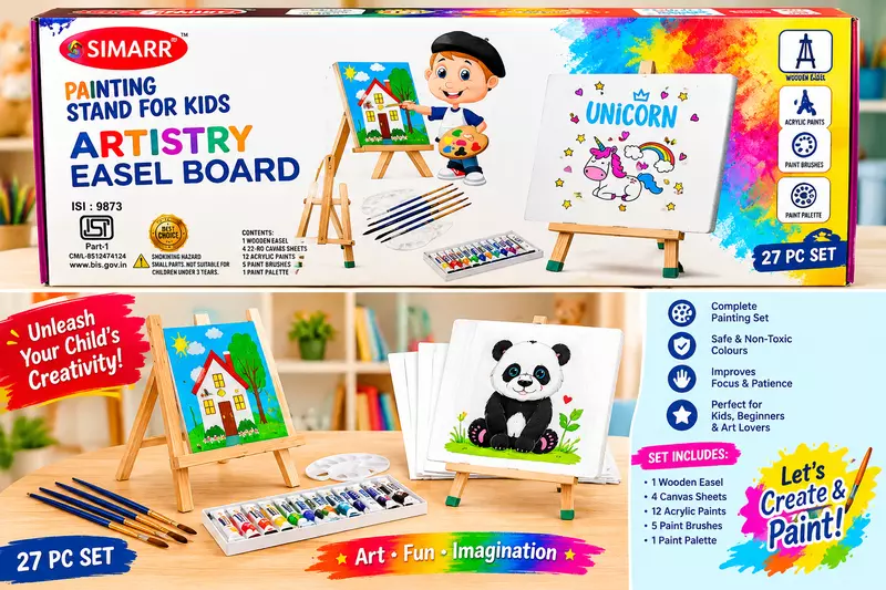 PAINTING STANDS FOR KIDS  ARTISTRY EASEL BOARD