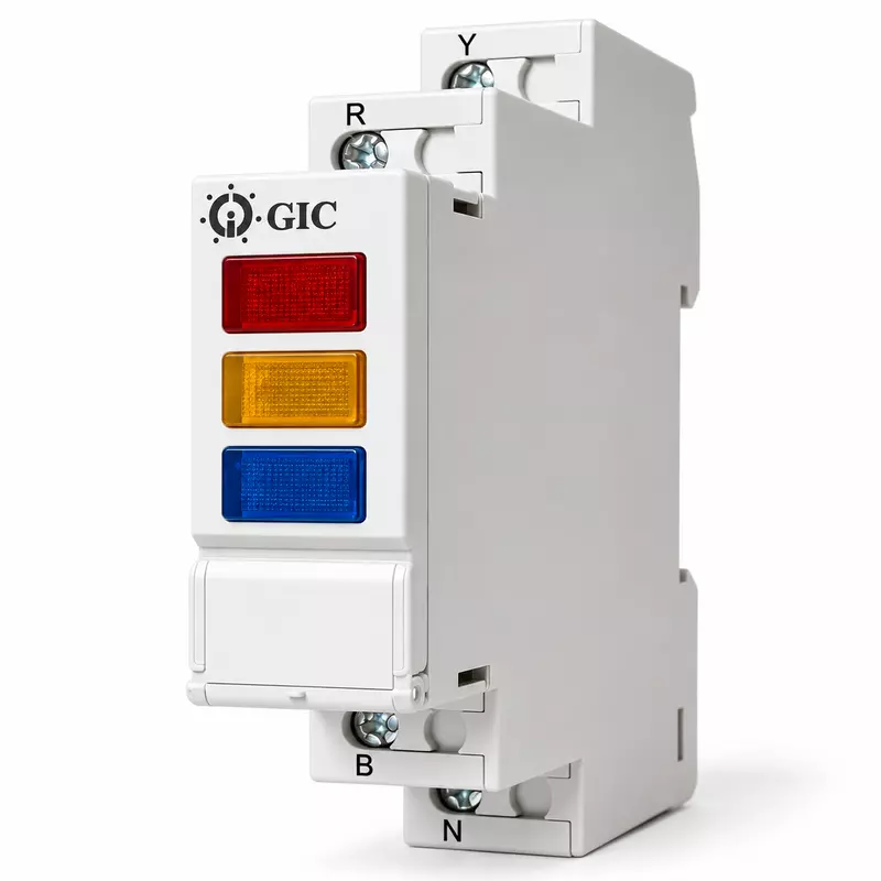 GIC 3-Phase LED Indicator Light 230V AC