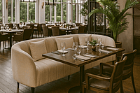 Layla Three Seater Restaurant Hotel Sofa