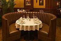 Bowen Round Restaurant Seating Booth