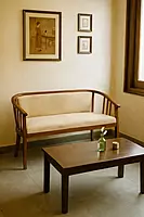 Camroon Two Seater Restaurant Bench