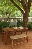 Havana Two Seater Solid wood Dining Bench