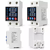 Automatic Over/Under Voltage and Over Load Protection (Adjustable Setting) with Auto Re-Connect 63A