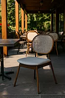 Harbor Cane Back Restaurant Dining Chair