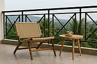 Elffie Weaving Accent Chair