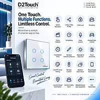 D2Touch Standard Round Logo to Customized Logo Select per Switch - Accessories