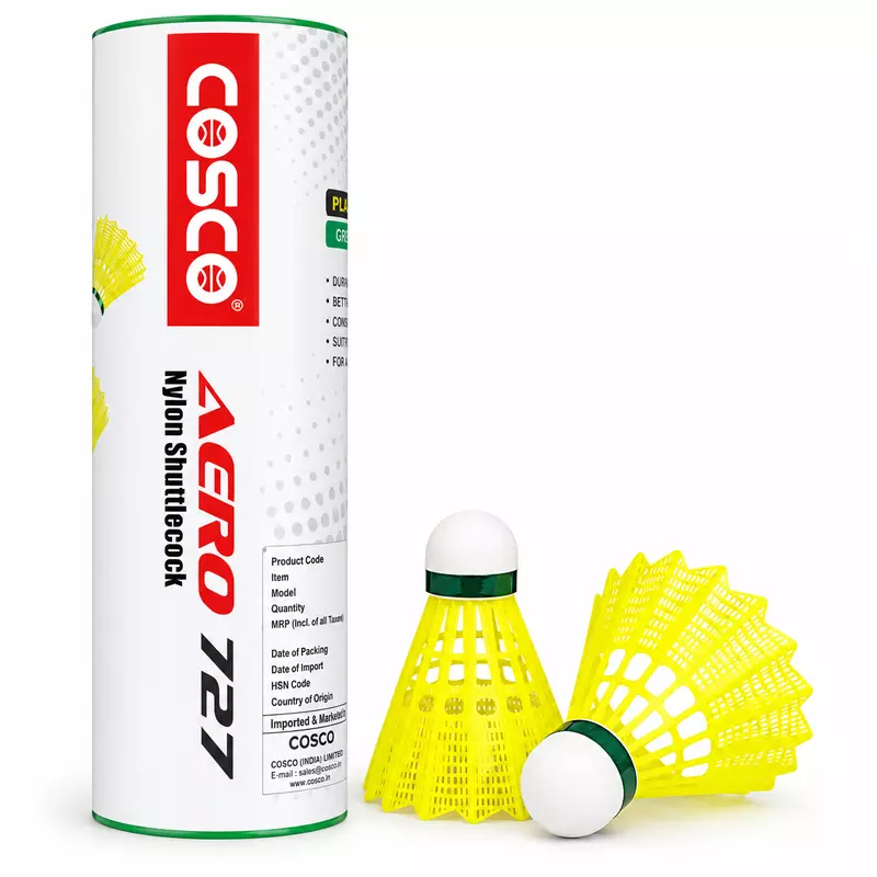 COSCO Aero 727 Nylon Shuttlecock