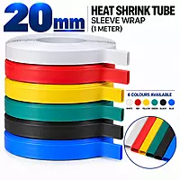20mm Heat Shrink Tube Sleeve Wrap (1 meter)