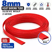 8mm Heat Shrink Tube Sleeve Wrap (1 meter)