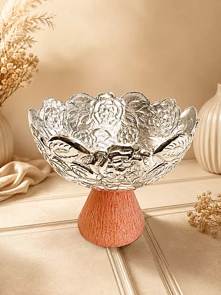 Aluminium Chitai Silver Bowl