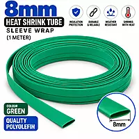 8mm Heat Shrink Tube Sleeve Wrap (1 meter)