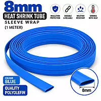 8mm Heat Shrink Tube Sleeve Wrap (1 meter)