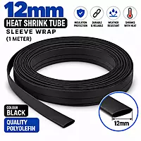 12mm Heat Shrink Tube Sleeve Wrap (1 meter)