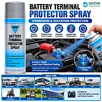 AEROL Battery Terminal Protector Spray 300 g / 431 ml, Blue Anti-Corrosion Coating