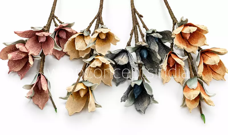 Rustic Jute Bloom Bunch