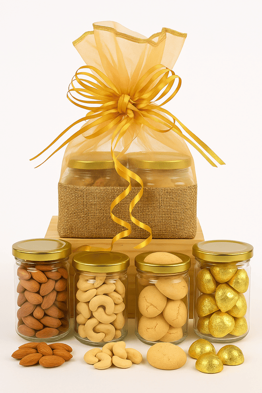 Diwali Chocolate Dry Fruits Nuts Hamper with Diya | Family Gifting for Festival | Diwali Greeting Card
