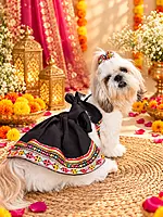 Navratri/ Garba Special Lehenga Choli for Pets