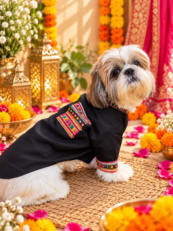 Navratri/ Garba Special Kurta for Pets