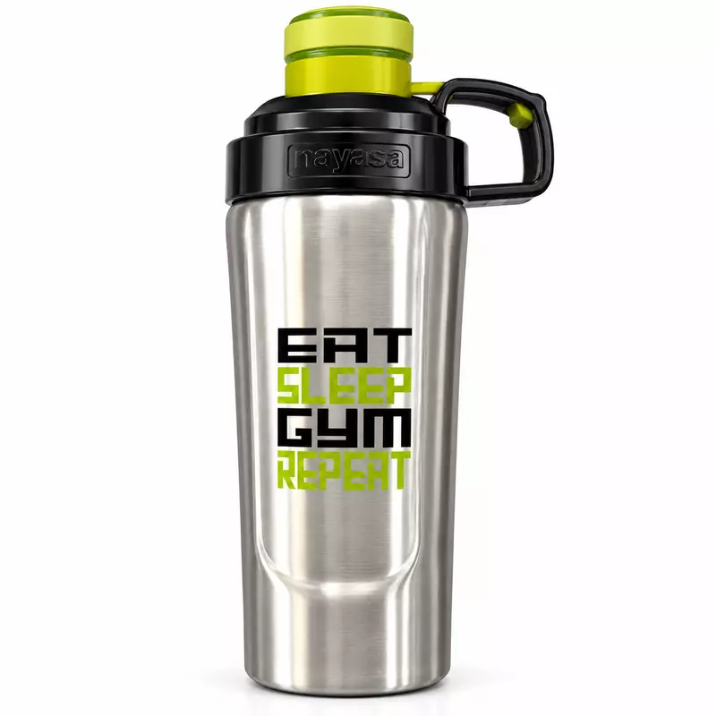 Nayasa Steel Gym Shaker 900