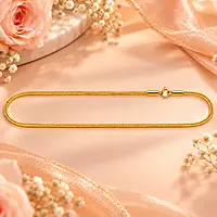 Impon Mangalsutra Chain for Men & Women | Traditional Gold Finish Floral Design Chain