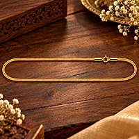 Impon Mangalsutra Chain for Men & Women | Traditional Gold Finish Floral Design Chain