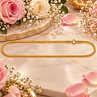 Impon Mangalsutra Chain for Men & Women | Traditional Gold Finish Floral Design Chain