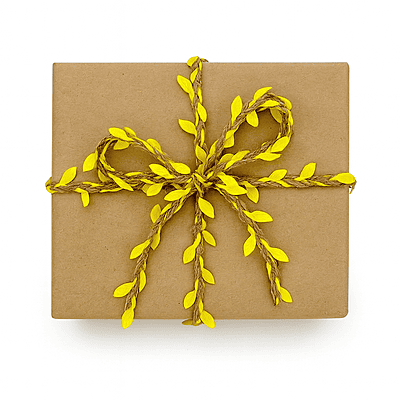 Jute & Leaf String - Multicolour