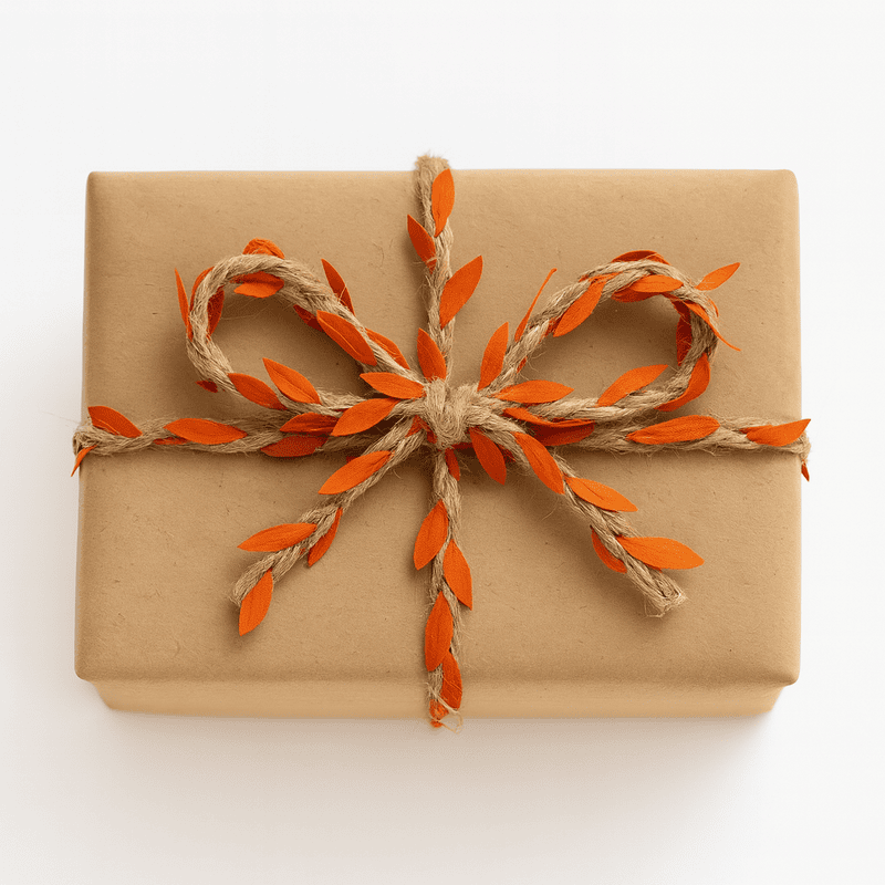 Jute & Leaf String - Multicolour