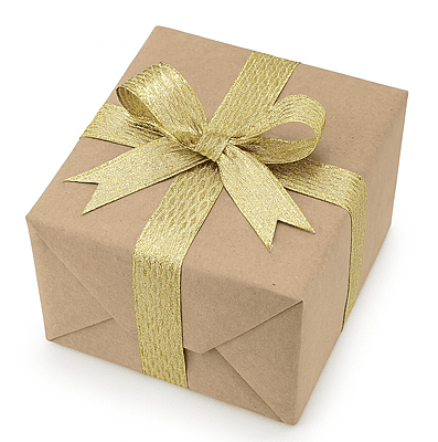 Ribbon with Glitter Edges