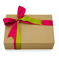 Reversible Ribbon - Hot Pink with Lime Green (1 & 3 cms)