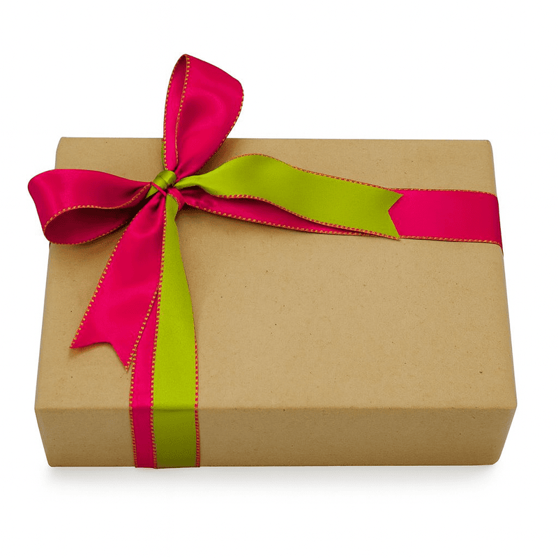 Reversible Ribbon - Hot Pink with Lime Green (1 & 3 cms)