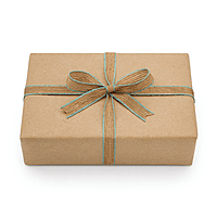 Jute Ribbon with Coloured Edges