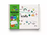 Rekenrek Level 1 | Age 3+ | Ten-Bead String + Twenty-Bead Frame | Write And Wipe Activity Mats
