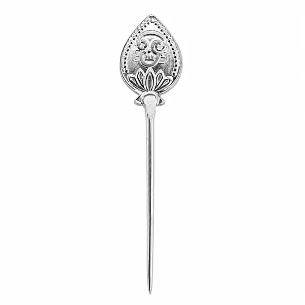Silver Vel Om Pendant | Lord Murugan Vel Design Spiritual Pendant for Men & Women