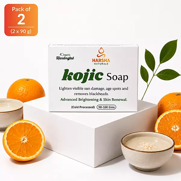 Harsha Naturals - kojic soap pack of two