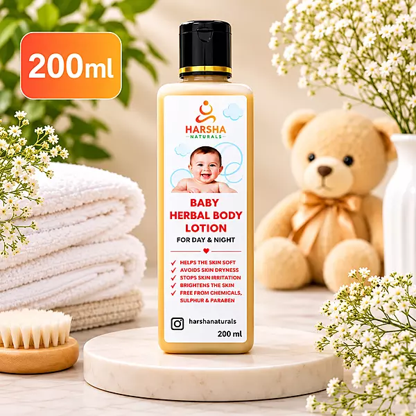 Harsha Naturals Herbal Baby Lotion - 200 ml